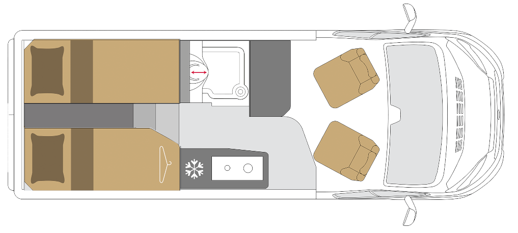 Mooveo 60 DB Grundriss