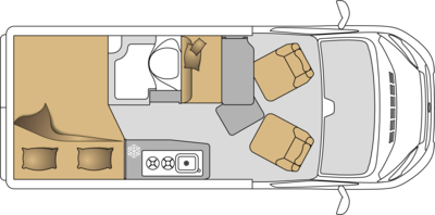 Mooveo 54 DB Grundriss