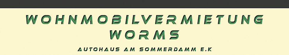 Wohnmobilvermietung Worms